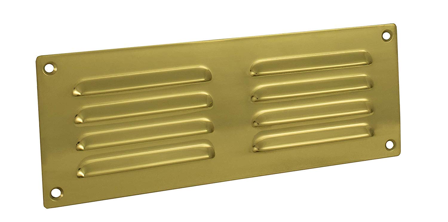 Carlisle Brass Polished Brass Hl4 Vents,