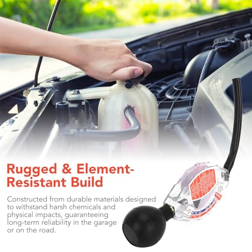 Image of Coolant Tester, Antifreeze Tester High Accuracy Dial Type Anti-Freeze Coolant Tester Car Battery Liquid Densitometer 6 /12 /24V
