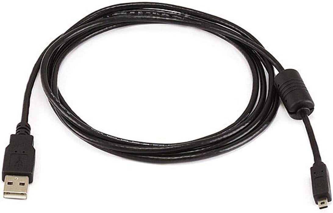 Monoprice 6-Feet A to Mini-B 8pin USB Cable with ferrites for Pentax Panasonic Nikon Digital Camera (102735)