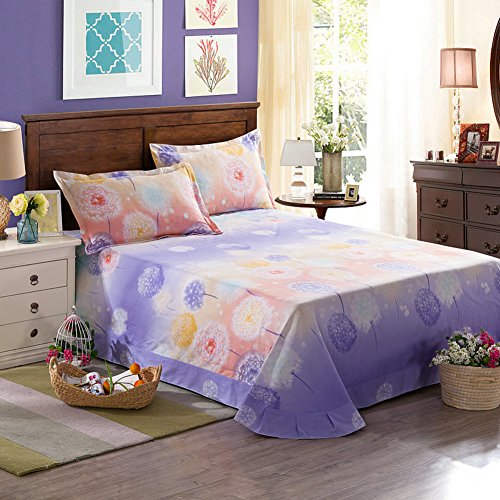 Double draps en coton 250x245cm de qualité supérieure - 2