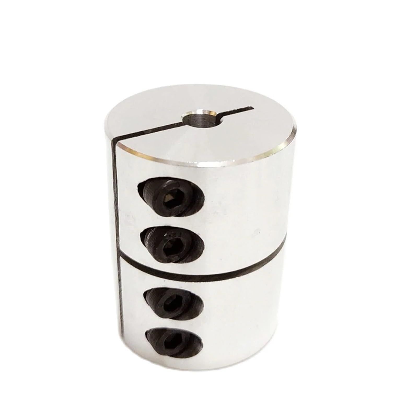 1pc D45 L60 connecteur accouplements d'arbre vis hexagonales moteur coupleur en alliage d'aluminium Arbre réglable(12mm to 16mm)