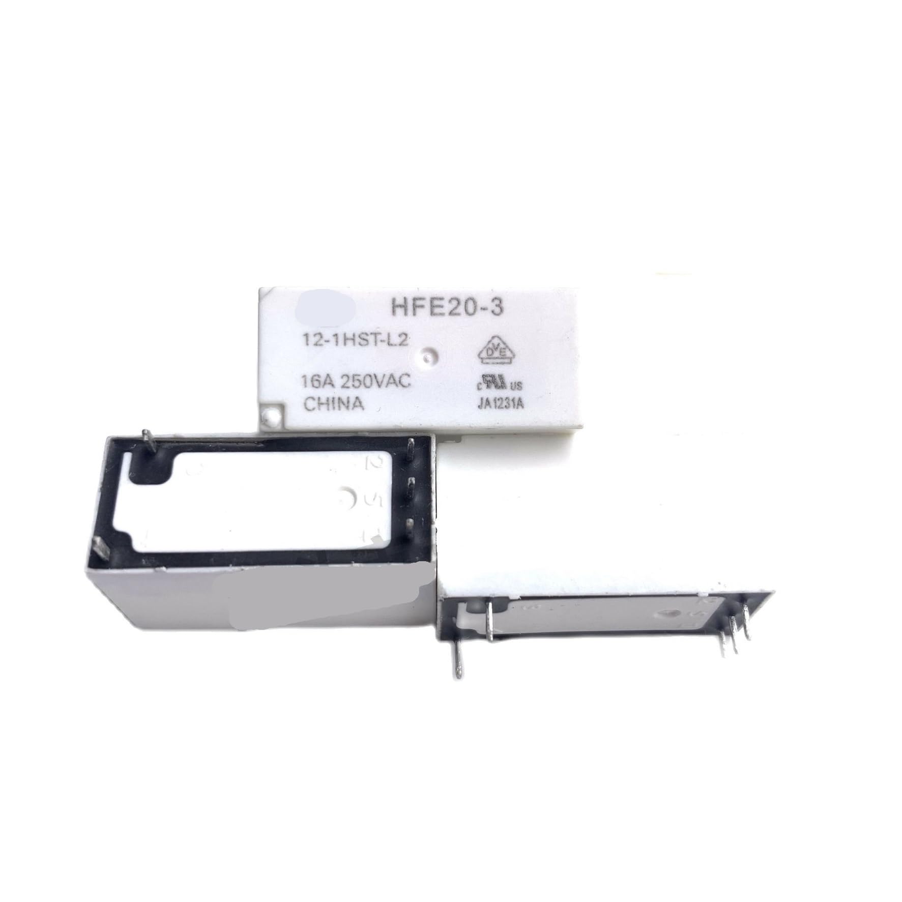 Relais 12VDC 16A NISZA HFE20-3 12-1HST-L2 interrupteur électronique PCB