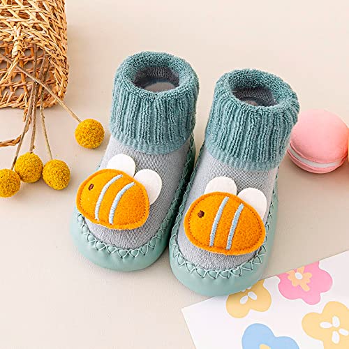 18m Girl Shoes Autumn and Winter Boys and Girls Children Cute Socks Shoes Non Slip Indoor Floor Girl Shoes 5 Toddler2