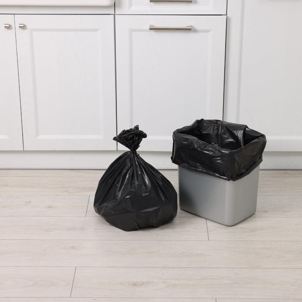 Virsus Sacchi Neri per Spazzatura Ultra Resistenti 55x65 Alto Spessore 18kg -Sciolti- Sacchi Resistenti - M