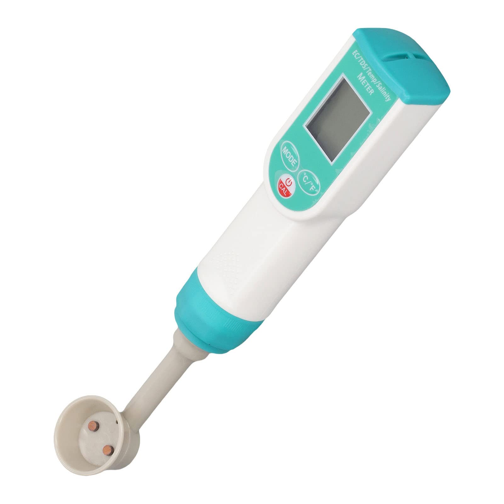 Dispositivo basado en microprocesador para acuarios y Laboratorios - Medidor de salinidad con Pantalla Digital para Agua de mar - Bolígrafo probador de Calidad del Agua con