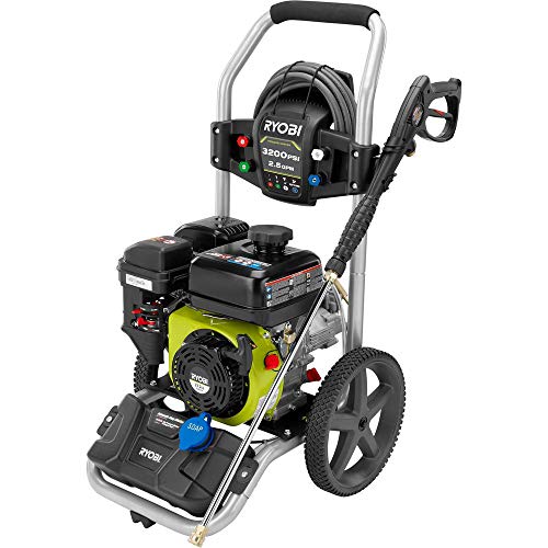 RYOBI RY80588A 3,200 PSI 2.5 GPM 212 cc Gas Pressure Washer Electric