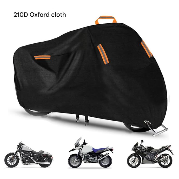 Housse De Protection Moto Amazon - 280x120x160 Cm (110x47x63 Pouces) - Résiste Aux UV, Pluie, Poussière - Neuf, Fabriqué En Indonésie