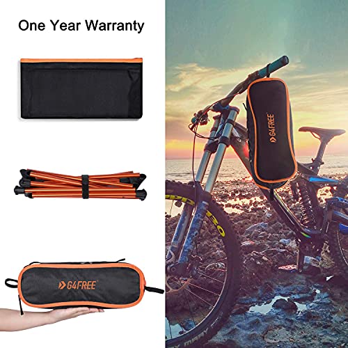 G4Free Lightweight Portable Camping Chair with High Backrest Outdoor Foldable Backpacking Chair for Sports Picnic Beach Hiking Fishing - Image 5