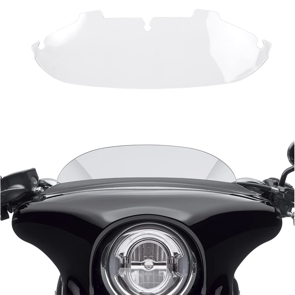 4.5" Clear Tint Windshield Windscreen Compatible for 96-13 Harley Davidson Touring Street Glide Electra Glide FLHT FLHTCU Ultra Classic Glide FLHX FLHTK 1996-2013