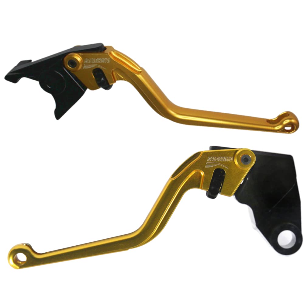 Palancas Accossato oro Kawasaki Z750 acabado alta resistencia