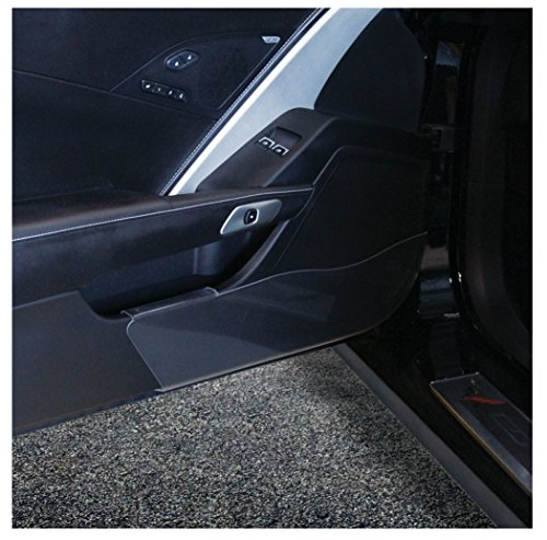 Kick panel Corvette acrylique transparent pour éviter les rayures de porte C7