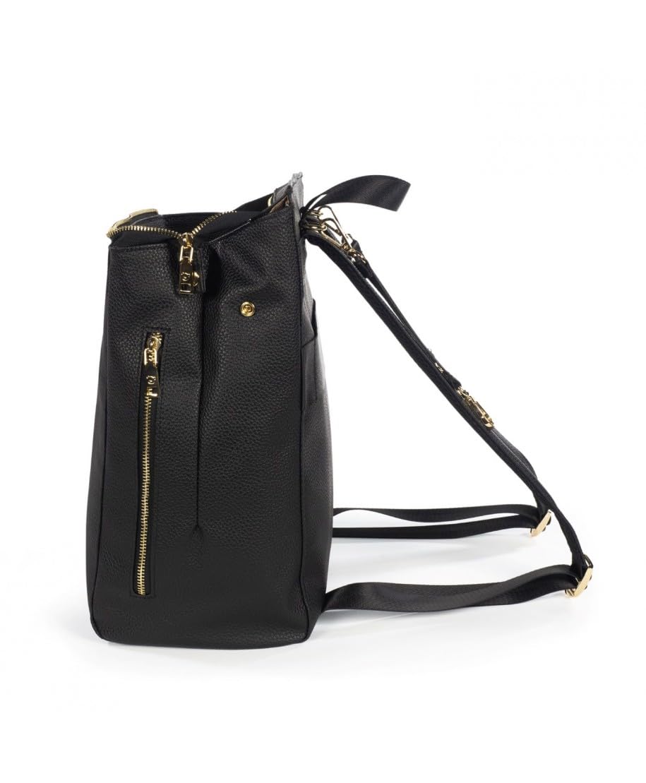 Pasito a Pasito London Black - Mochila Cambiador Unisex bebé