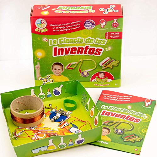 Science4you 605206 Science of Inventions Scientific and Educational Toy Stem for Children +8 Years, multicoloured, One Size - Image 3