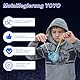 4 Stück LED Licht YoYo,Finger Spin Trick YoYo für Kinder, Kunststoff Responsive Yoyo, Reaktives Kugellager JoJo Kleine Geschenke für Kinder | Piñata-Füllungen Geeignet für Anfänger-Jo-Spieler