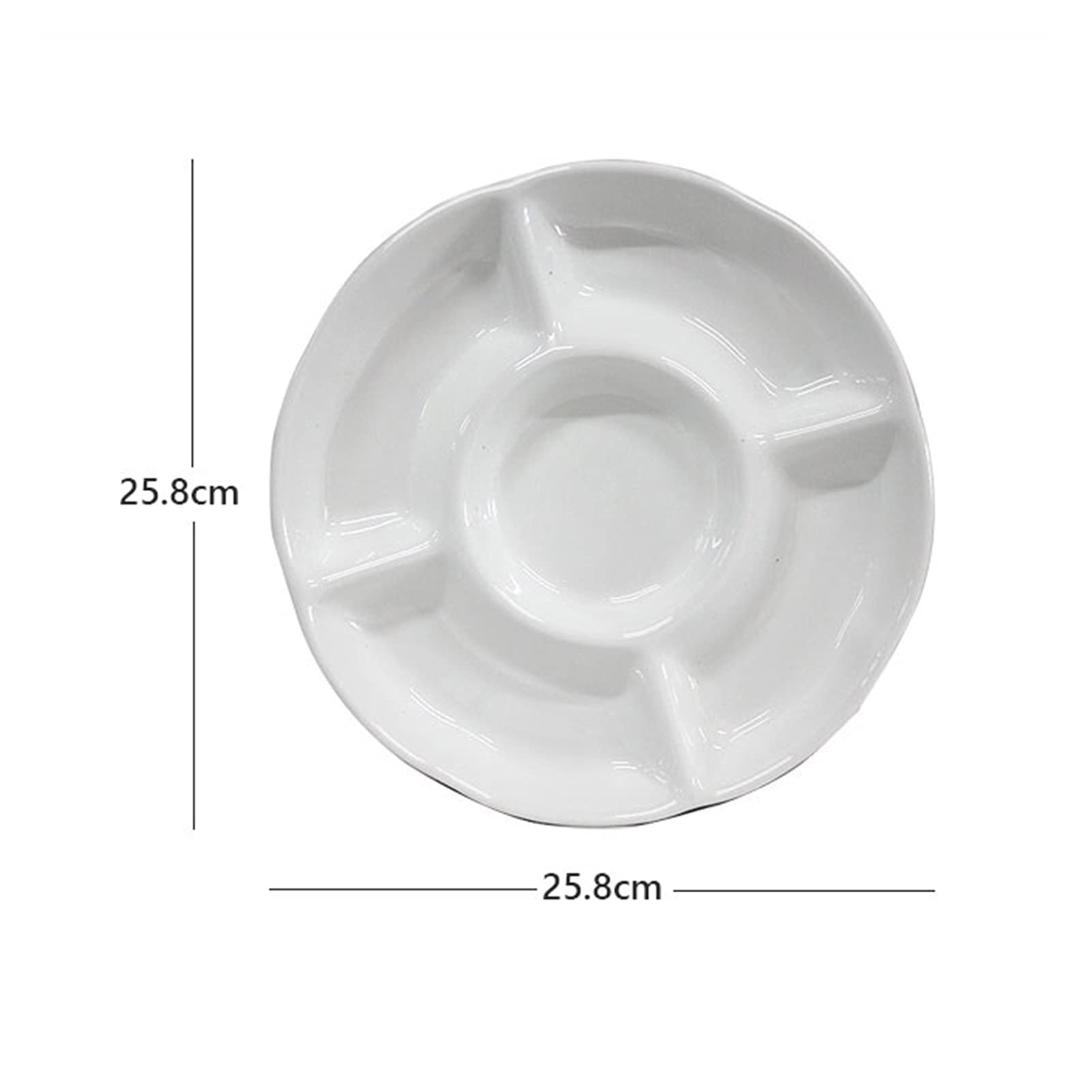 Paleta akwarelowa, paleta paletowa, paleta artystyczna do farb olejnych, narzędzie do mieszania kolorów gwaszu olejnego (rozmiar: 30,2 cm)