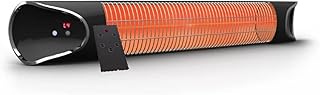 TIVA Heater Indoor / Outdoor Infrared 1500W Electric Patio Heater with 4 Heat Levels and Remote