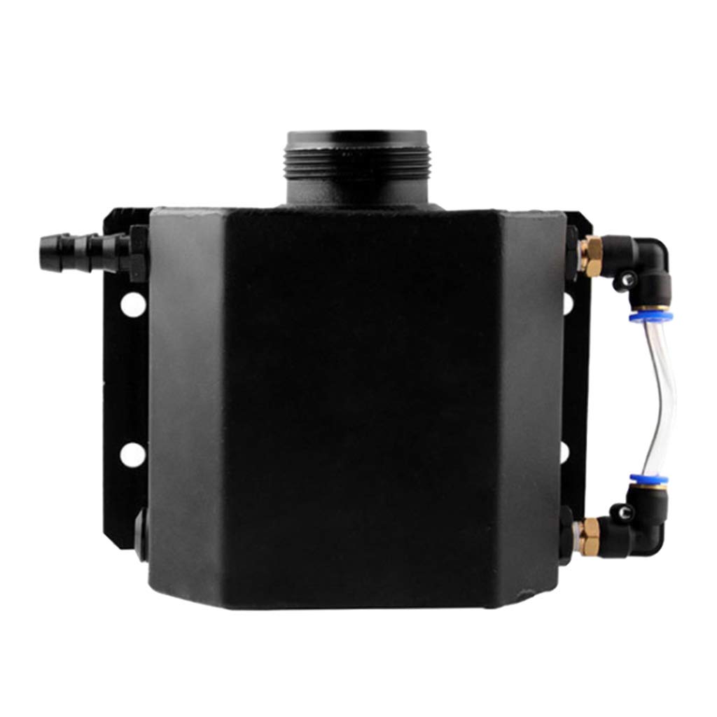 perfk Universal 1L Liquide de Refroidissement Aluminium en-Tête Débordement Récupération Vase d’Expansion