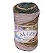 Produktbild 100g Strickgarn ALIZE BURCUM Batik Strickwolle Handstrickgarn, Farbe wählbar, Farbe:4684