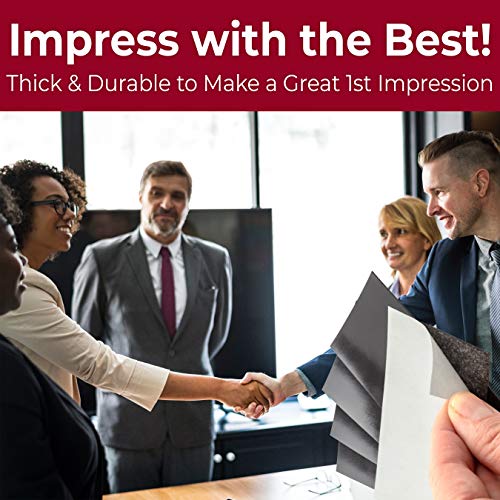 Super Strong, Flexible 3.5X2 In Magnetic Business Card 100 Pk. Diy Custom Magnet With Adhesive Back Is Great Promotional Product For Contact Info. Peel And Stick Magnets For Realtors Or Craft Projects #TOP5