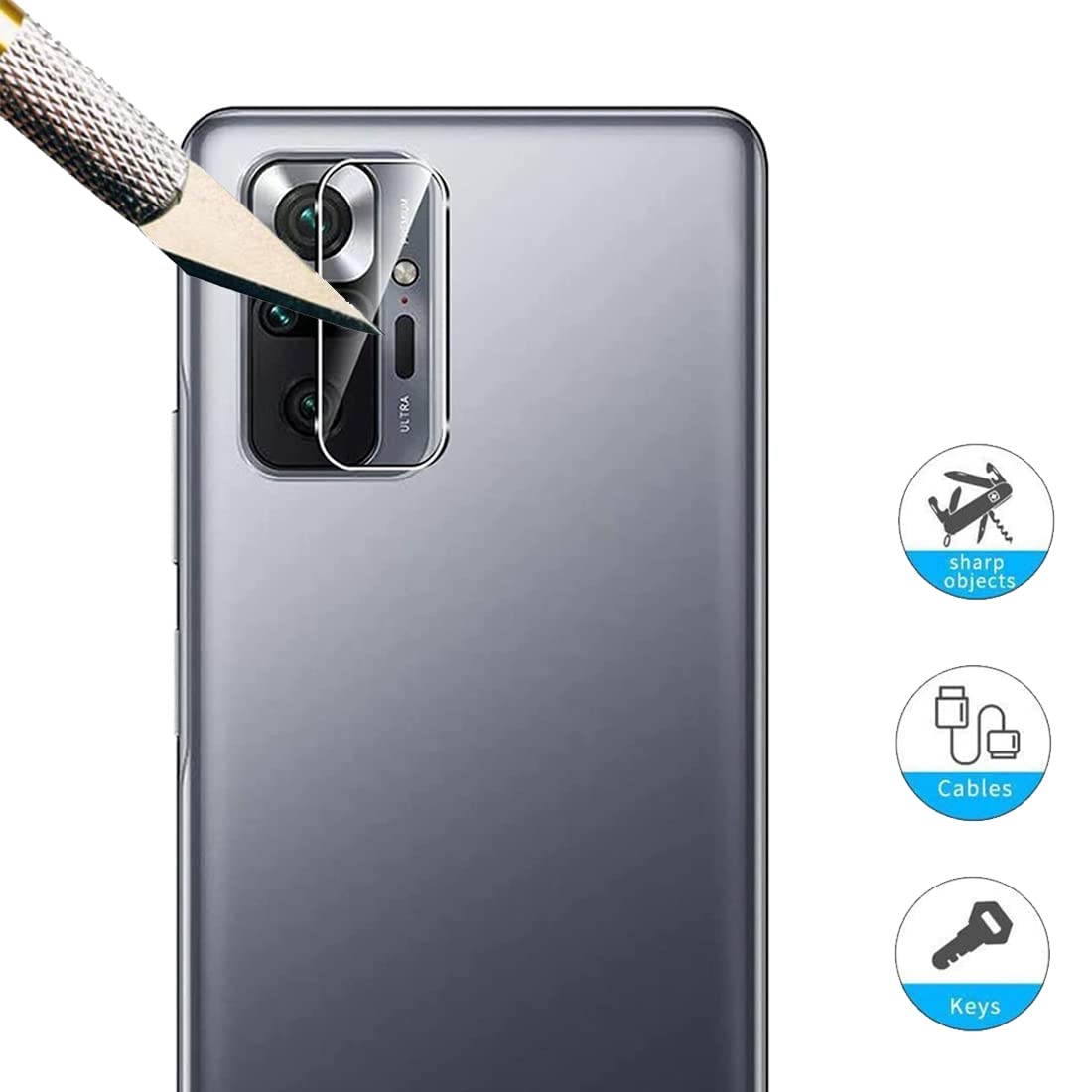 Lot De 2 Protections Verre Trempé Pour Caméra Xiaomi 14T Pro - Anti-rayures 9H - Transparent, Facile à Poser