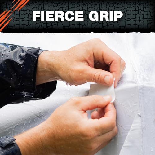 Image of T-REX Waterproof and Repair Tape,1.88 inch x 30 ft, Ferociously Strong, Extreme Weather & UV Resistant Pool Repair Tape, Works Underwater & Sticks to Wet Surfaces, White, 1 Roll, 1.88 inch Width (Pack of 12)