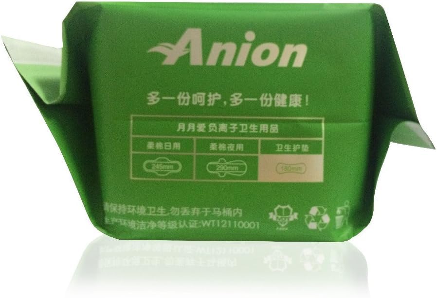 Winalite Lovemoon Damenbinden Pantiliner WinIon Anion Damenbinden Pantiliner Anion Pads (16 Packungen x 24 Einlagen)