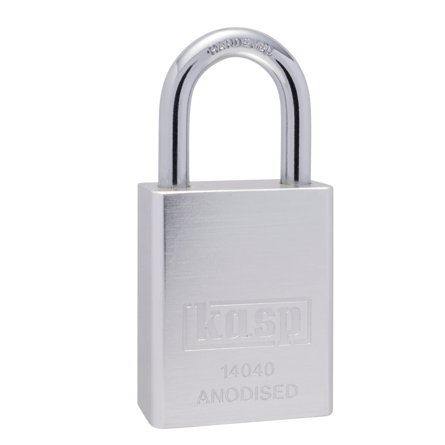Kasp Security Silver 38Mm Solid Aluminium Padlock,