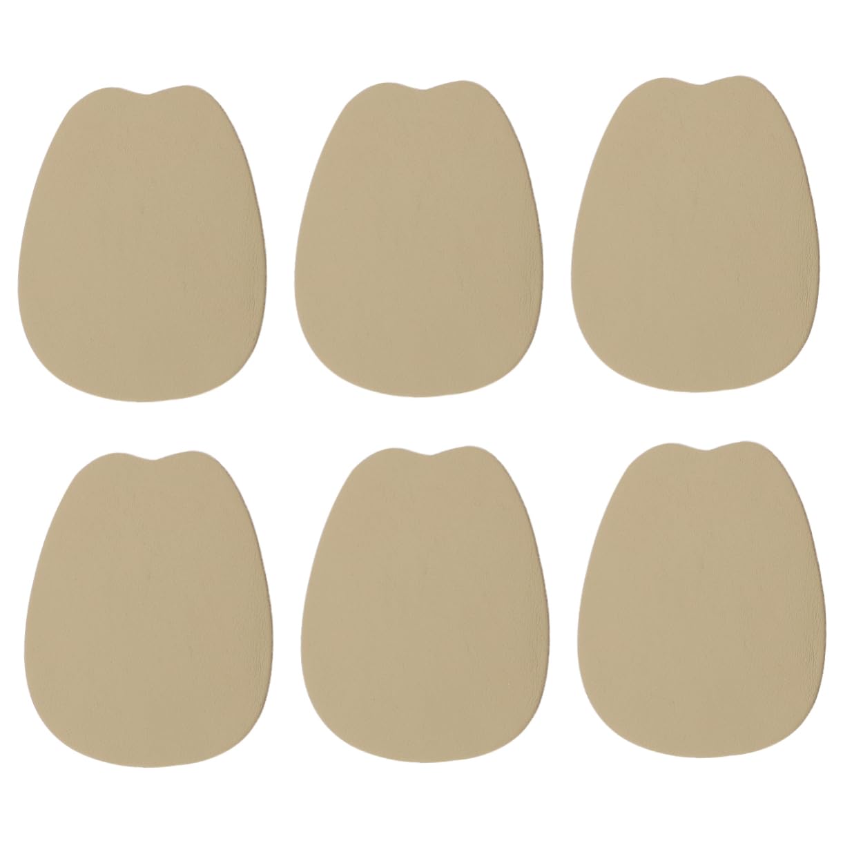 FRCOLOR 3 Pairs Forefoot Pad Half Sole High Heel Practical Forefoot Mat Skid-Resistance Pad Feet Care Supplies Cushion Pads for Women Shoe Non-Slip Mat Anti Pads High Heel Mat