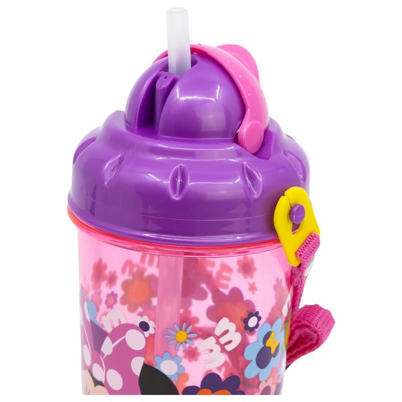 Image of STRIDERS SINGLE WALL CANTEEN 465 ML MINNIE BOLD FLORALS