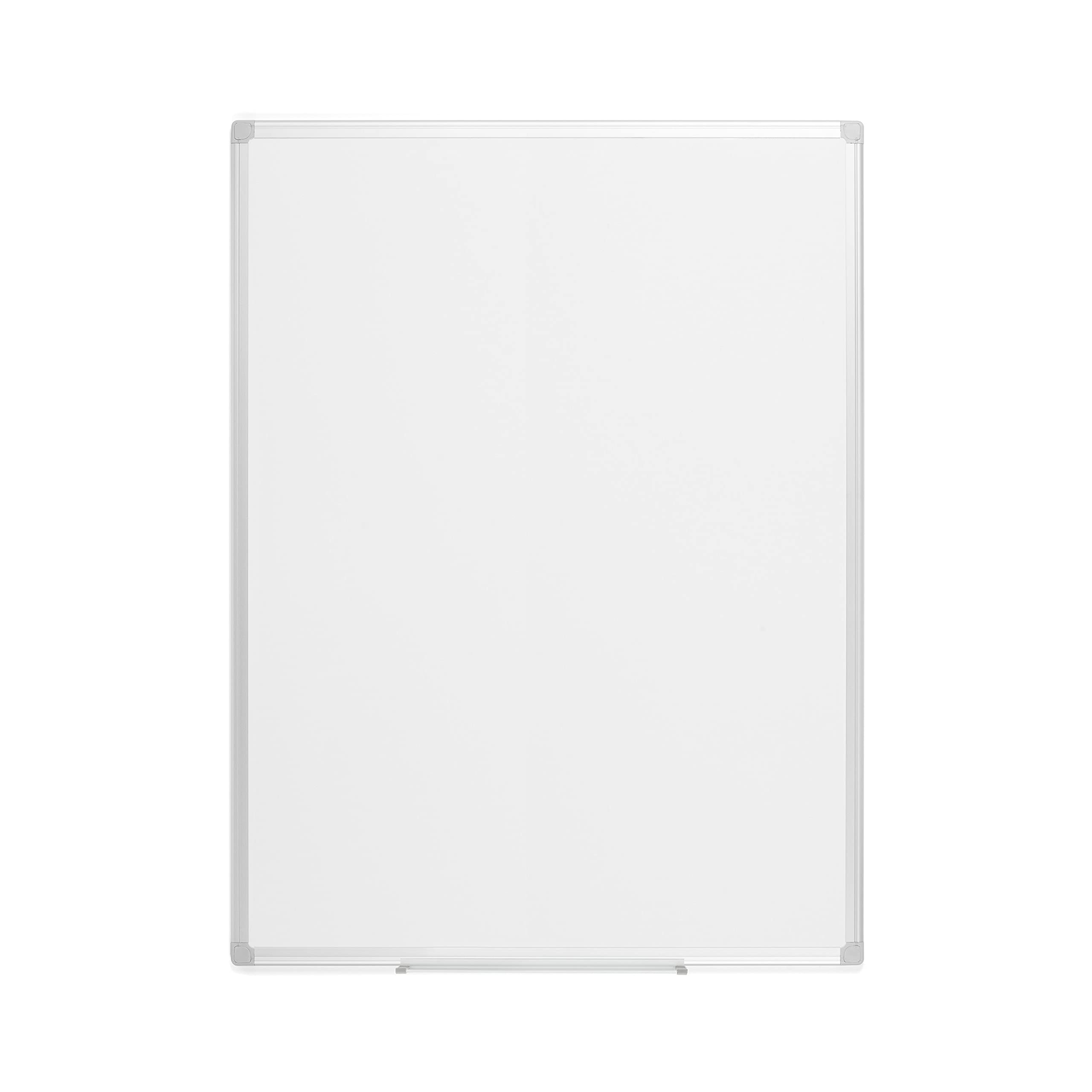 Bi-Office Earth - Tableau Blanc Magnétique Écologique, Surface Émaillé avec Cadre en Aluminium 120 x 90 cm