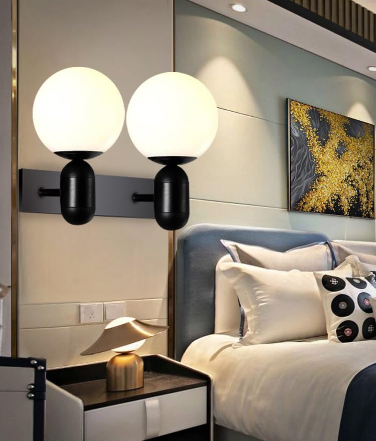 kinis Double Matka Shade Surface Wall Light/Wall Lamp/Wall Sconces for Living Room Wall Lamp for Bedroom Wall Light to Décor Home/Office/Dining/Cafe/Restaurants (with Bulb) (B0DJ5D7GFD) Amazon Price History, Amazon Price Tracker