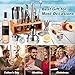 Cocktail Shaker Set 17-piece Bartender Kit with Stand,Professional Stainless Steel Bar Tool Set Bartending Kit Perfect Bar Gift Set for Drink Mixing Experience