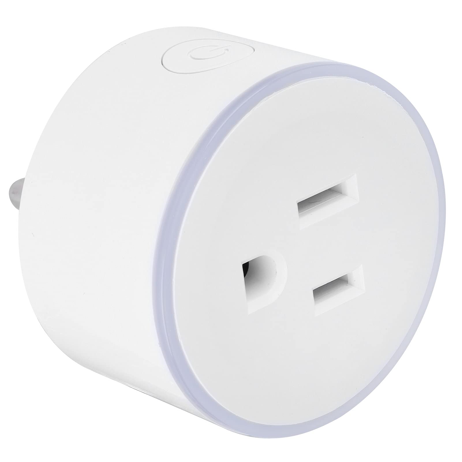 gernie Socket Smart Device Plug Shared Outlet Night Light Wireless WiFi Smart Socket for Outlet Receptacle Mini Space