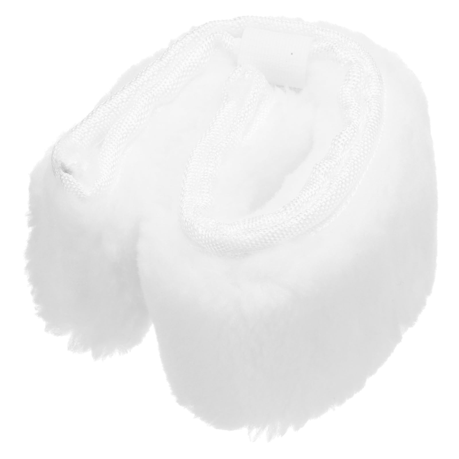 MECCANIXITY Microfiber Scrubber Replacement Head 9.84 Inch for Window Glass Marble Wall Home Bathroom, White