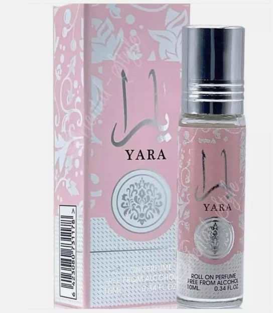 Yara - 1 x 10ml - Fragrance Oil for Men and Women Long-lasting Comfort (Yara 10ml) - Womens and Mens Perfume
