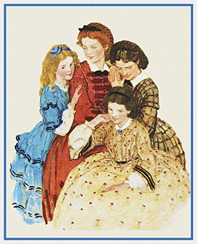 Orenco Originals Little Women by Jessie Willcox Smith Counted Cross Stitch Pattern