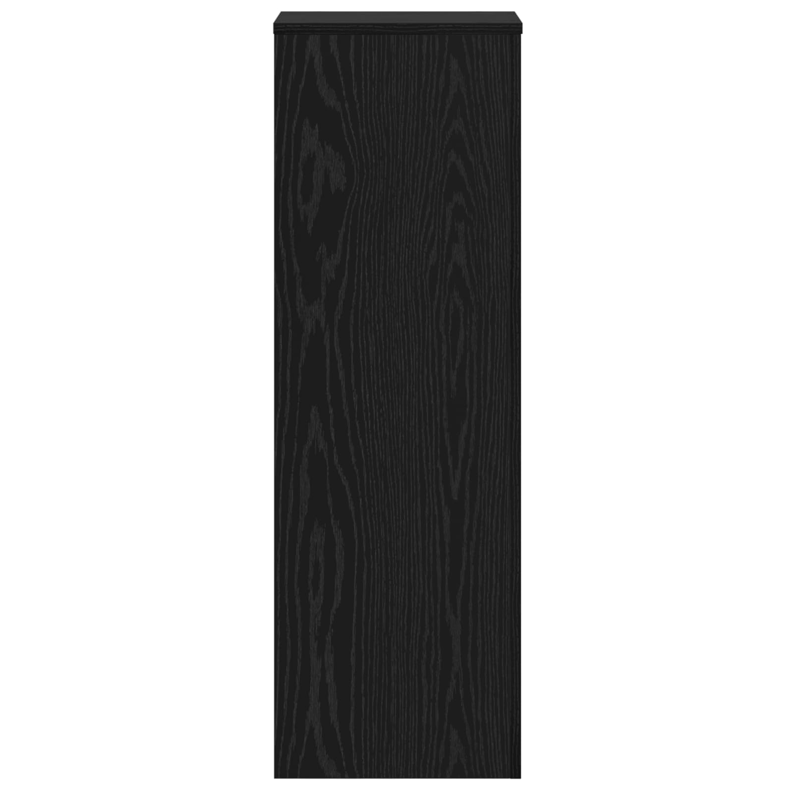 Supporto per Piante in Legno Rovere Nero 33 x 33 x 100 cm 2 Pezzi per Giardino Balcone Interno ed Esterno con Sostegno Versatile per Fiori Piante rampicanti e orto