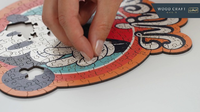 Trefl – Puzzle Drewniane Konturowe: Disney, Retro Myszka Mickey
