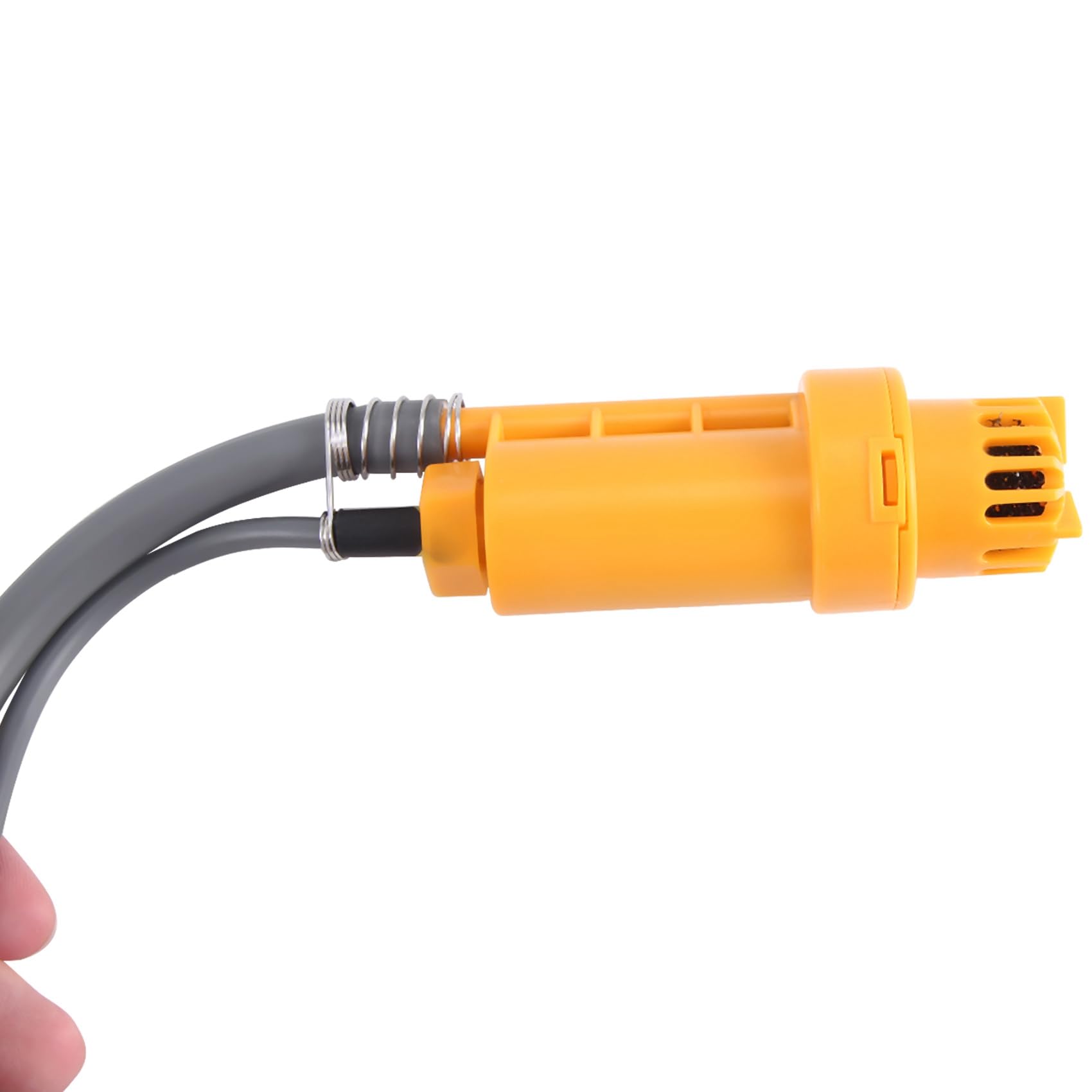 12V Ducha de Coche Universal Lavadora de Coches Herramientas de Limpieza de Ducha de Coche Amarillo