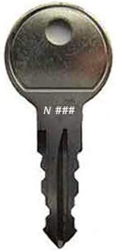 Thule - Llave de repuesto para rack de coche (llave de repuesto Thule N 181)