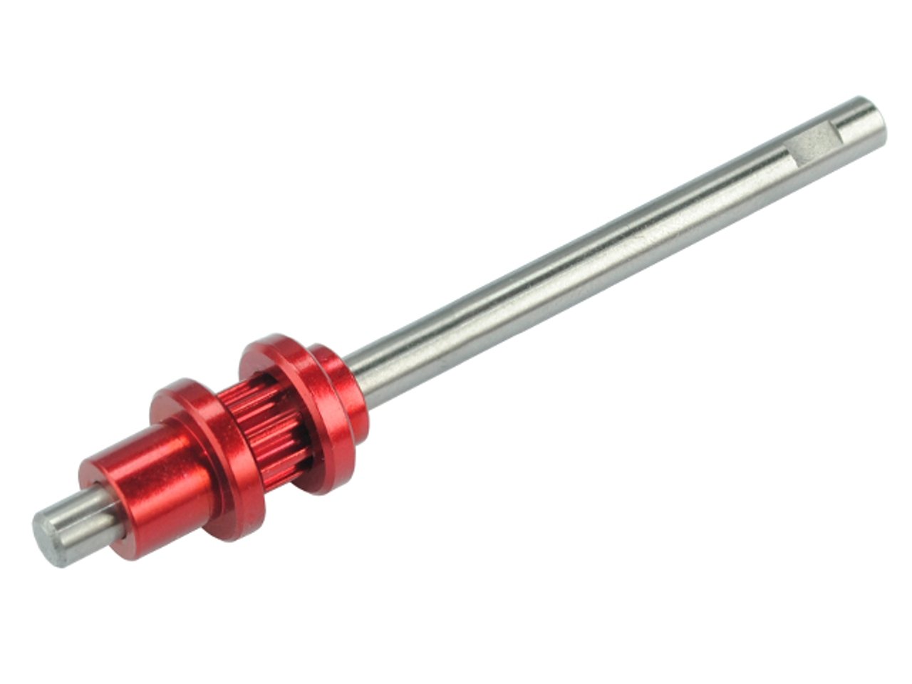 MICROHELI Precision CNC Hardened Steel Pulley (RED) - Blade 300 CFX