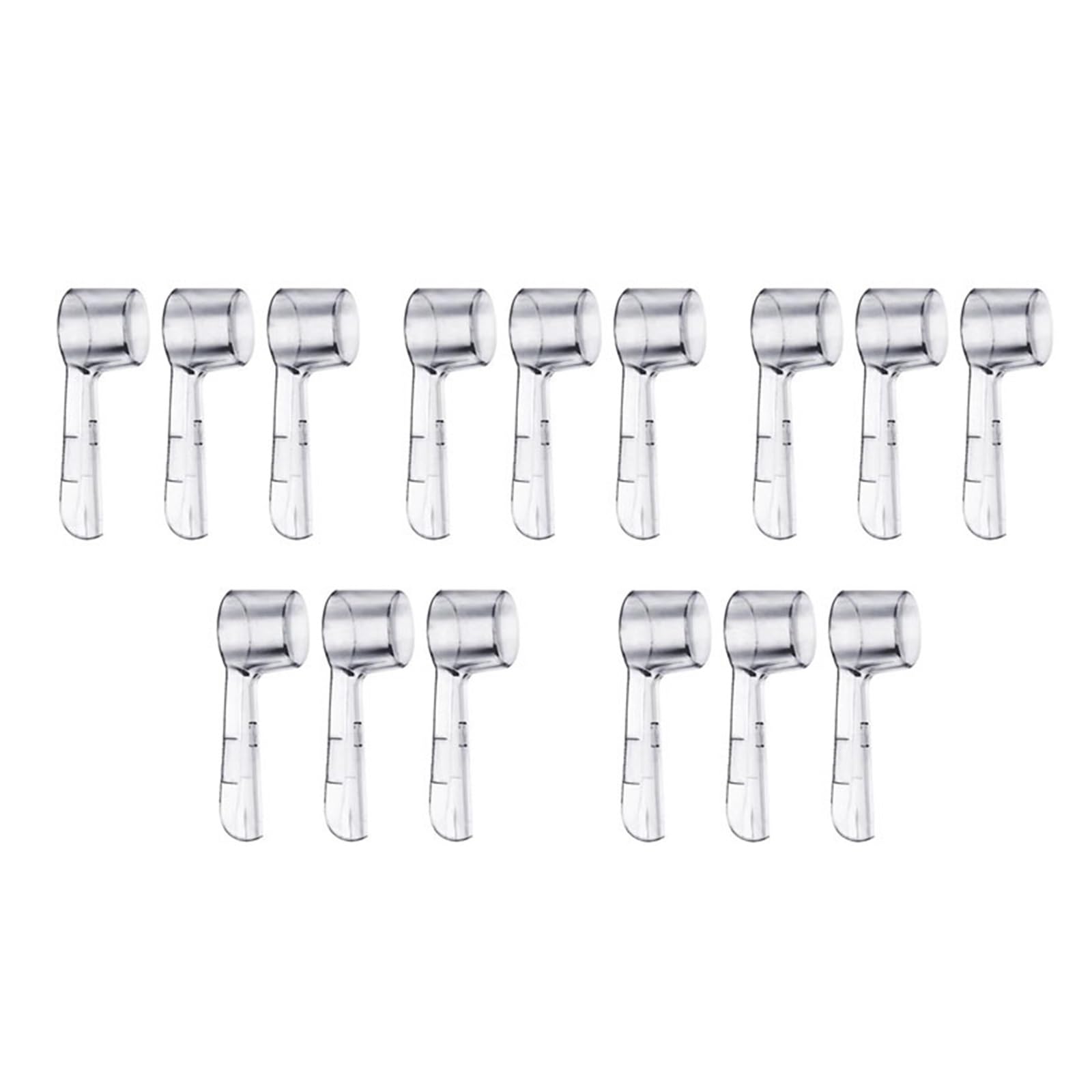 Generico 12Pcs Copertura Testina, Compatibile Con Braunoral