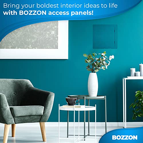 Image of Access Panel for Drywall - 10x10 inch - Wall Hole Cover - Access Door - Plumbing Access Panel for Drywall - Heavy Durable Plastic White