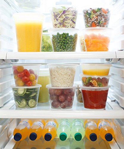 image for Healthy Packers Deli Containers with Lids - Food Storage Containers - 