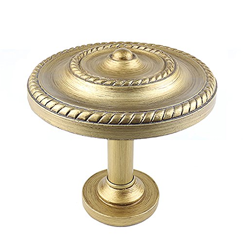 Urbanest Large Rope Drapery Holdback Medallion, Renaissance Gold