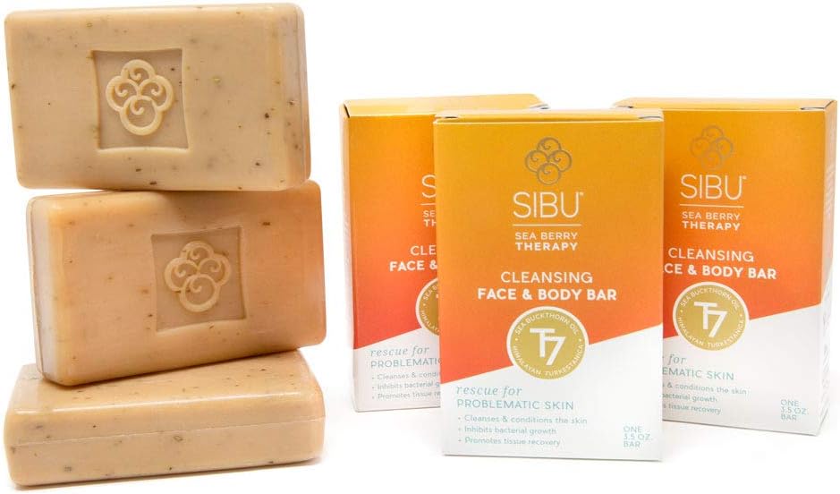 SIBU Beauty Cleansing Face & Body Bar, 3pk : Beauty & Personal Care