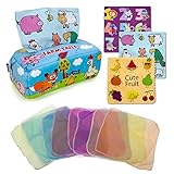 【Regalos para Bebés para Niños y Niñas】El juguete de caja de pañuelos es un juguete sensorial adecuado para bebés mayores de 6 7 8 9 10 meses, también se puede usar como regalo de Navidad, regalo de Acción de Gracias, regalo de Año Nuevo para niños