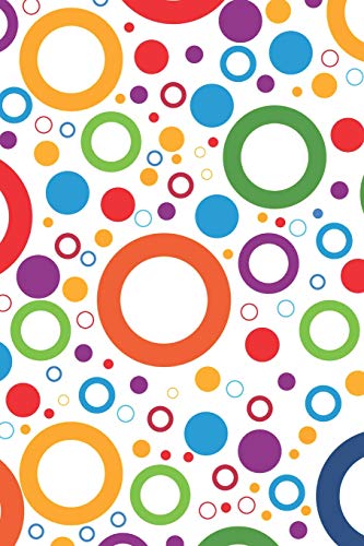 Notes: Lined Notebook | 120 Pages (6 x 9 inches) | Ruled Writing Journal With Colorful Circles On A White Background Cover image 3
