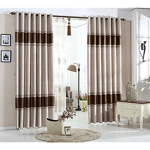 VOGOL Blackout Window Curtains 84 Inches Long Drapes Panels for Bedroom Living Room, 52x84, Top Grommets (2 Panels) Cover