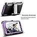 LG Stylo 3 Case, LG Stylus 3 Case, LG Stylo 3 Plus 2017 Case, Venoro Heavy Duty Shockproof Protection Case Cover with Swivel Belt Clip and Kickstand for LG LS777 / MP450 / M430 (Purple)